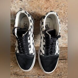 Vans Black & White Checkerboard Old Skool Sneakers